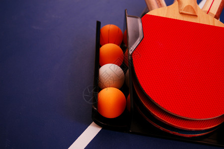 表网球运动乐趣蓝色乒乓娱乐游戏背景图片