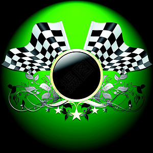 公式化一个屏罩背景赛车啤酒力量竞赛汽车速度拉力赛公式插图白色背景图片