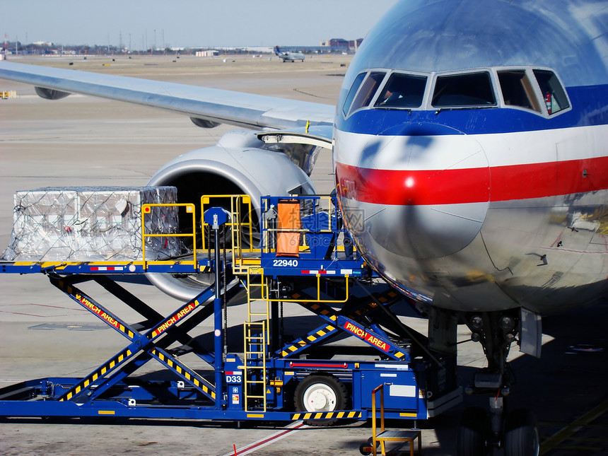 空中运输空运卡车货运引擎齿轮身体旅行飞机场商业货物载体图片