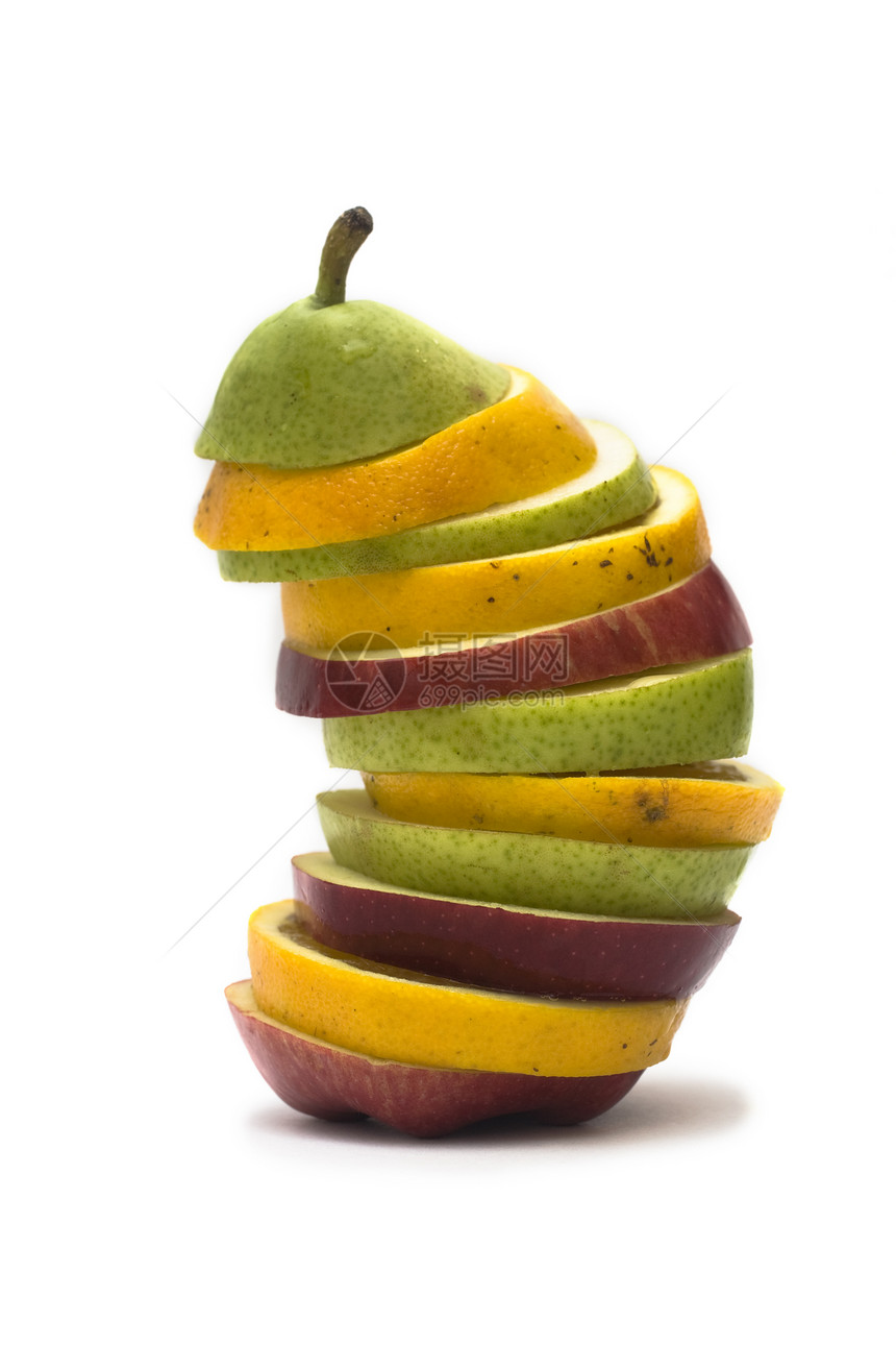水果塔饮食红色绿色小吃食物白色食品营养果汁水果图片