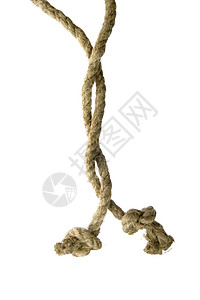 有节点的绳索变换棕色细绳钢丝亚麻领带力量背景图片