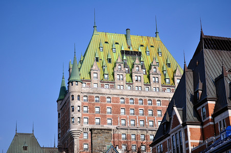 自由城堡城市窗户旅游旅行商业地标建筑历史建筑学酒店高清图片