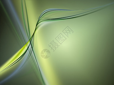 绿色抽象构成组成艺术插图作曲网络墙纸运动技术流动线条打印背景图片