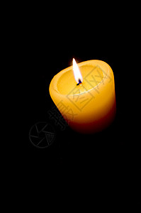 蜡烛灯灯光宗教黄色力量橙子蜡烛宏观背景图片