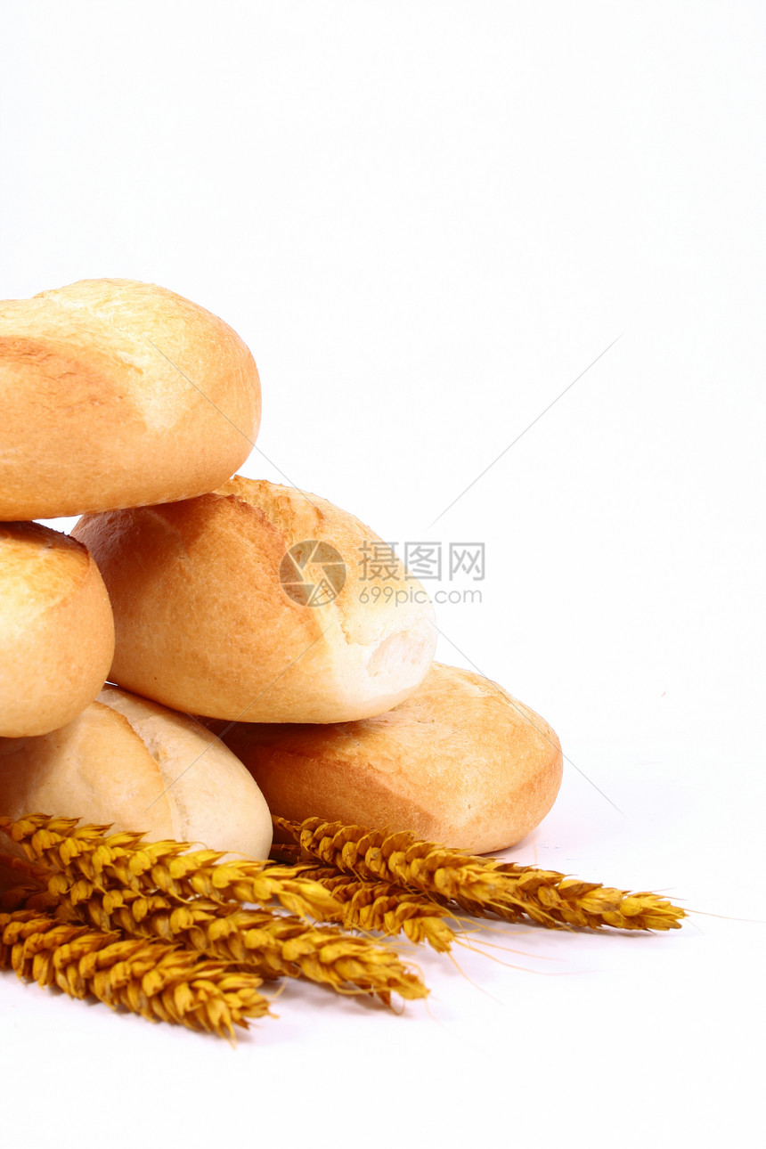 卷玉米午餐粮食种子饮食小麦糕点面包师脆皮面包图片