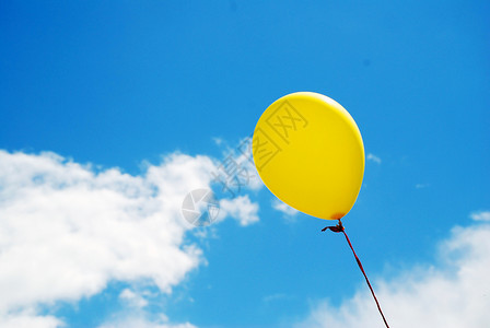 夏光中气球背景图片