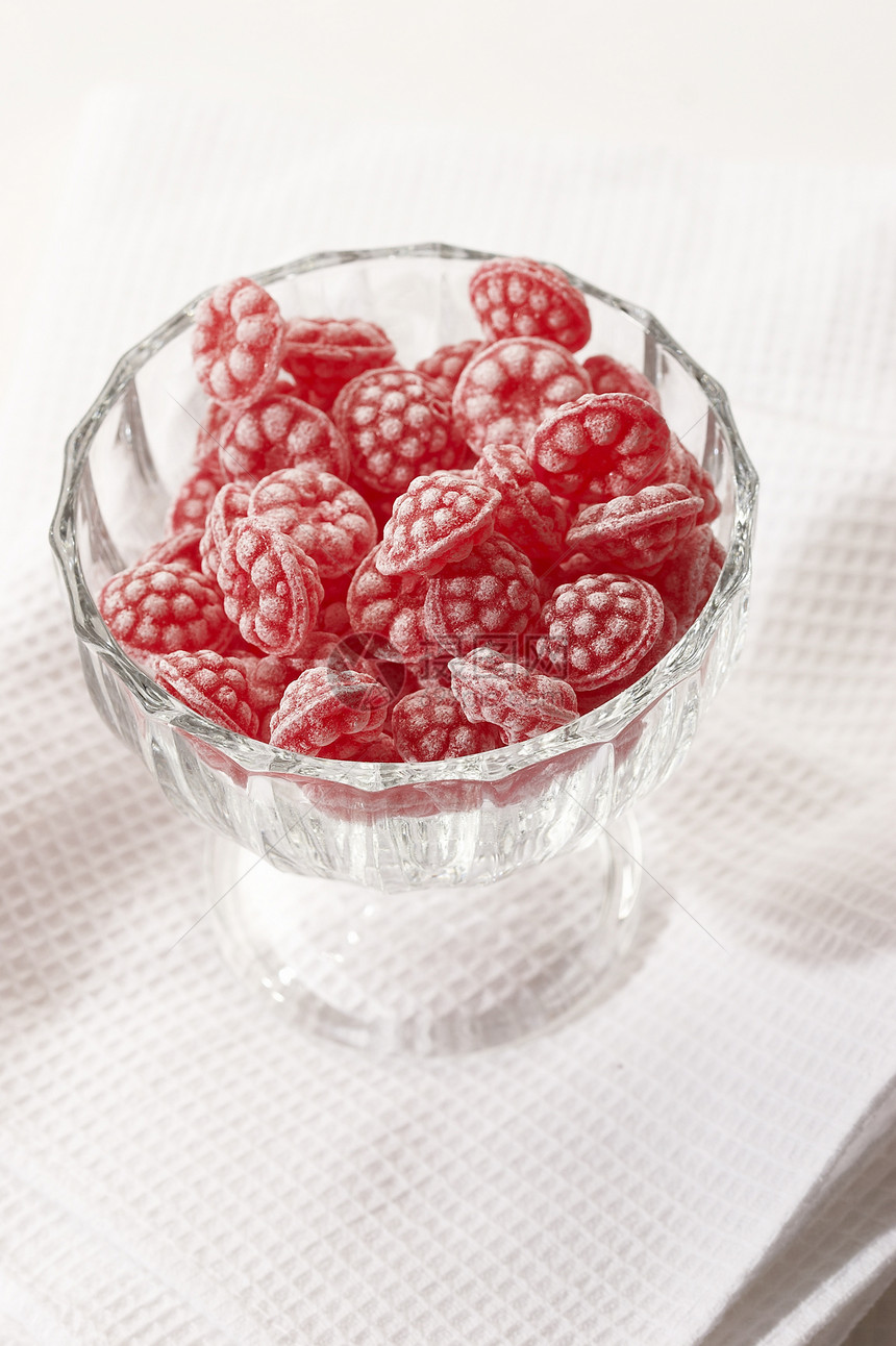 草莓糖浆果食物覆盆子糖果美食肥胖茶点发射水果味道图片
