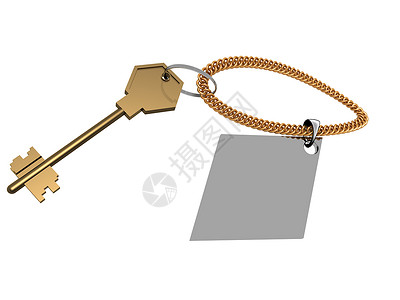 键和键环安全白色金属钥匙戒指背景图片