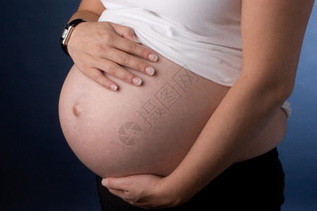孕妇肚子父母关系孩子按钮亲子母性情感腹部联盟母亲背景图片