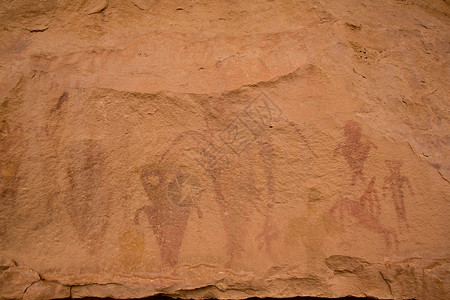 蛇群象形图岩画文字评书绘画历史科科原住民文化文明背景图片