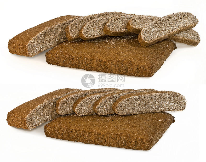 白面包卷面包师面包营养烘烤种子紧缩小麦面粉食欲脆皮图片