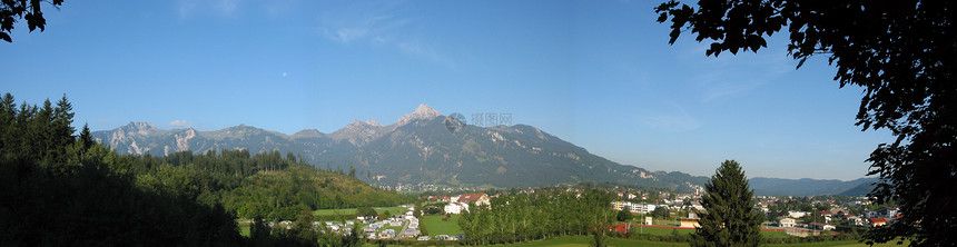 阿尔卑山景观城堡旅游高山客栈建筑天空文化博物馆历史晴天图片