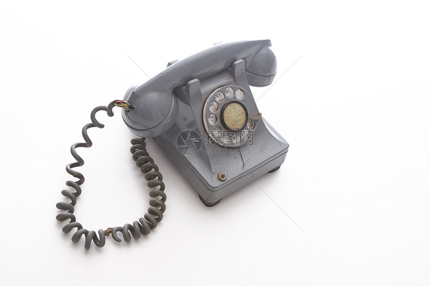 拨打电话呼唤服务台旋转听筒盘子数字服务讲话拨号古董图片