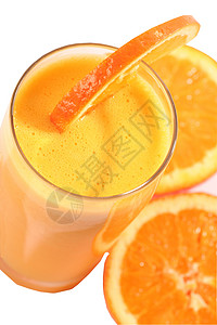 果汁水果白色玻璃营养维生素背景图片