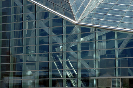 现代中华图书馆建筑学城市图书馆项目玻璃建筑背景图片