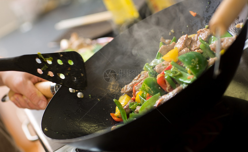 烹饪厨师洋葱玉米厨房美食营养维生素胡椒盘子平底锅食物图片