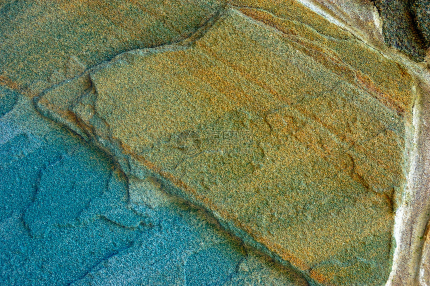 石头表面风化裂纹巨石花岗岩山脉宏观韧性纹理蓝色地球图片
