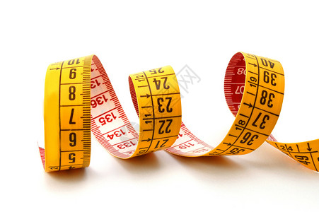 ea 磁带运动缝纫裁缝衣服统治者腰部高度厘米工具饮食背景图片