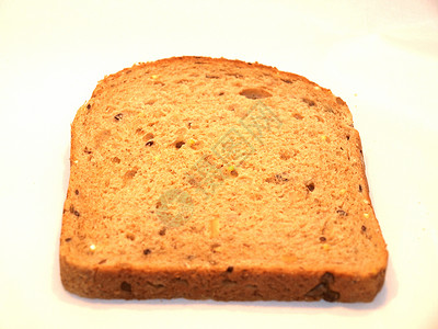 面包切片厨房棕色背景图片