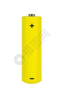 AA 电池力量碱性贮存宏观黄色活力燃料背景图片
