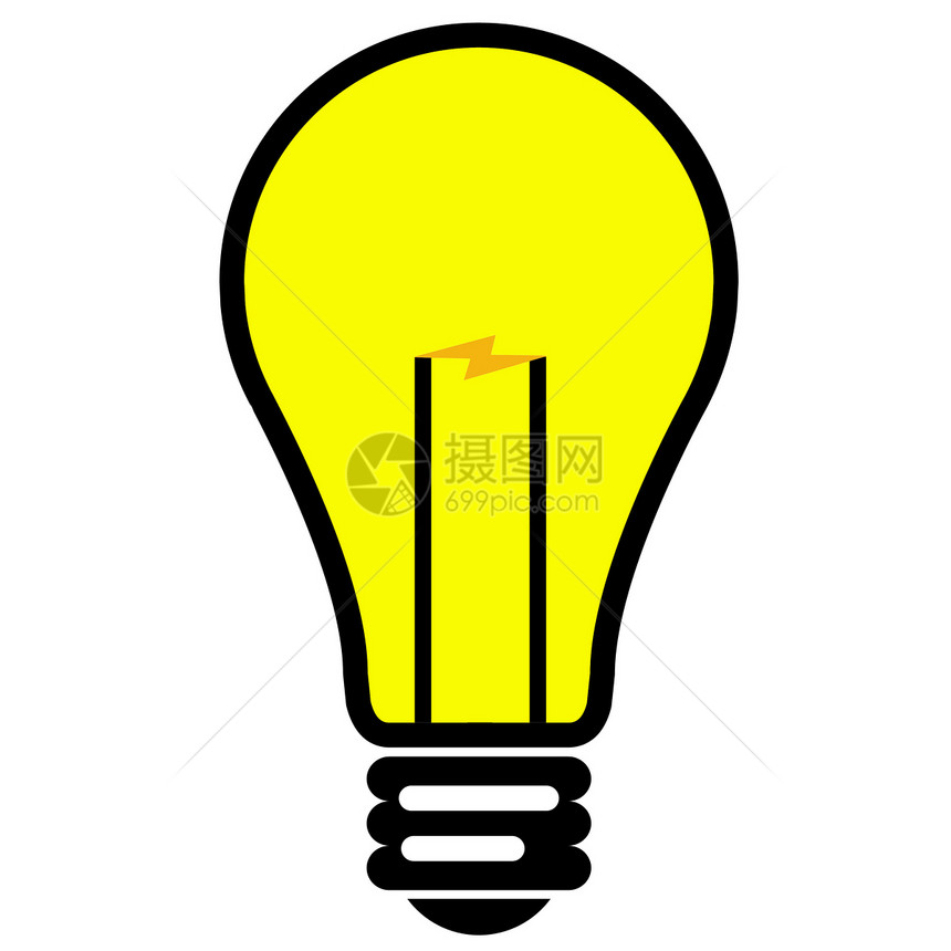 灯泡想像力商业解决方案智力创造力插图力量公司惊喜技术图片