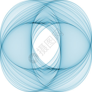 表格设计摘要分形设计装饰品艺术插图想像力天蓝色背景