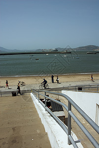 旧金山湾 美国加利福尼亚州目的地场景国际旅游摄影风景都市风光城市地标背景图片