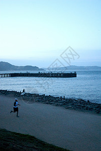 旧金山湾 美国加利福尼亚州风景国际目的地都市场景城市地标旅游摄影风光背景图片