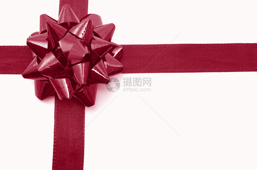 带丝带的圣诞礼物庆典惊喜盒子购物纪念日展示生日礼物周年卡片图片
