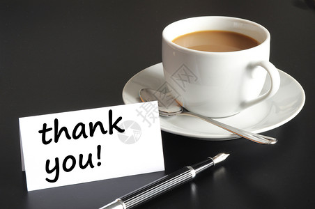感谢你们 谢谢大家卡片问候语咖啡展示钦佩咖啡店动机杯子笔记背景图片