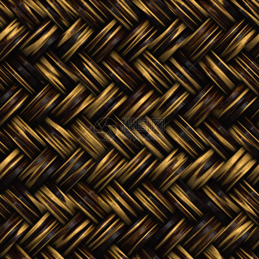 弱者模式盒子木头国家稻草纤维乡村风格材料芦苇棕褐色图片