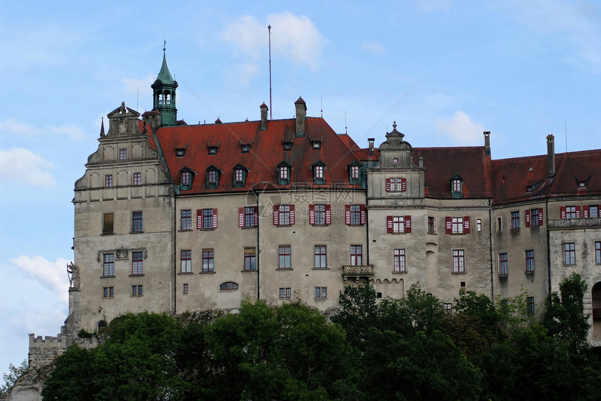 西格鲁宁堡主权建筑学城堡别墅贵族房子王子林根花园建筑图片