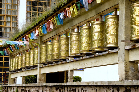 寺庙钟声素材寺庙的钟声宗教运气背景