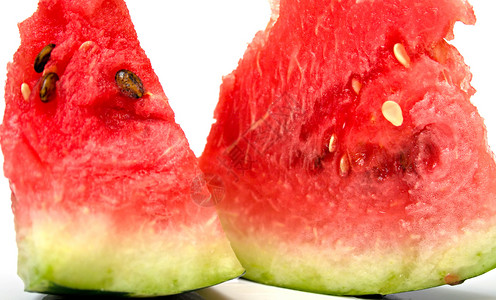 西瓜绿色白色条纹食物甜点红色水果绿色的高清图片素材