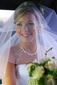美丽的新娘婚礼女士项链眼睛选手已婚生活女孩面纱背景图片