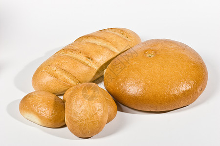 白面包盘子饮食白色食物营养面包棒烘烤面包糕点背景图片