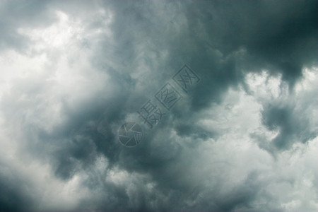 厚云天气雷雨风暴灰色背景图片