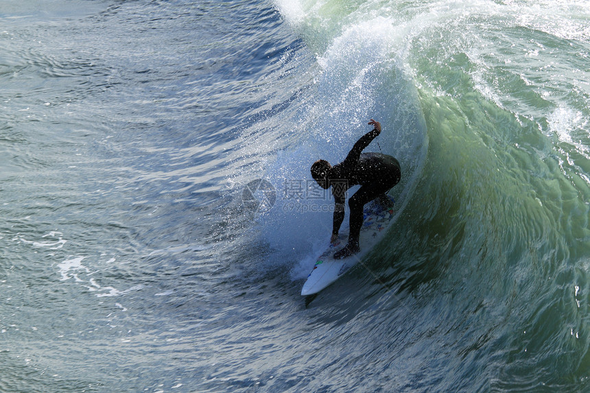 冲浪海浪液体乐趣运动员娱乐热带海洋波浪假期冲浪者图片