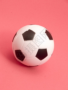 足球球皮革运动白色小路剪裁背景图片