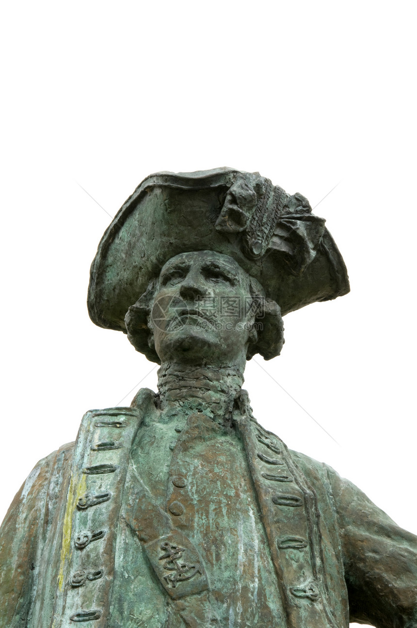 标注古董水手历史青铜杰作帽子雕塑男人男性雕像图片