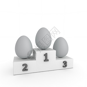 胜利podium - 灰色鸡蛋 - 模板样式背景图片