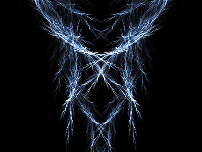 分形能量图形数学活力火焰计算机电气光束科学力量震惊背景图片