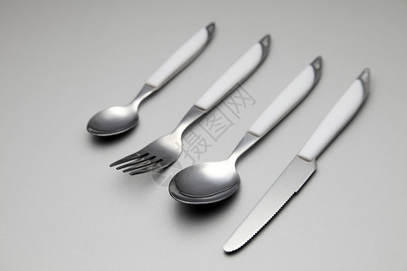 餐具饮料勺子餐厅烹饪行业不锈钢用餐食品刀具用具背景图片