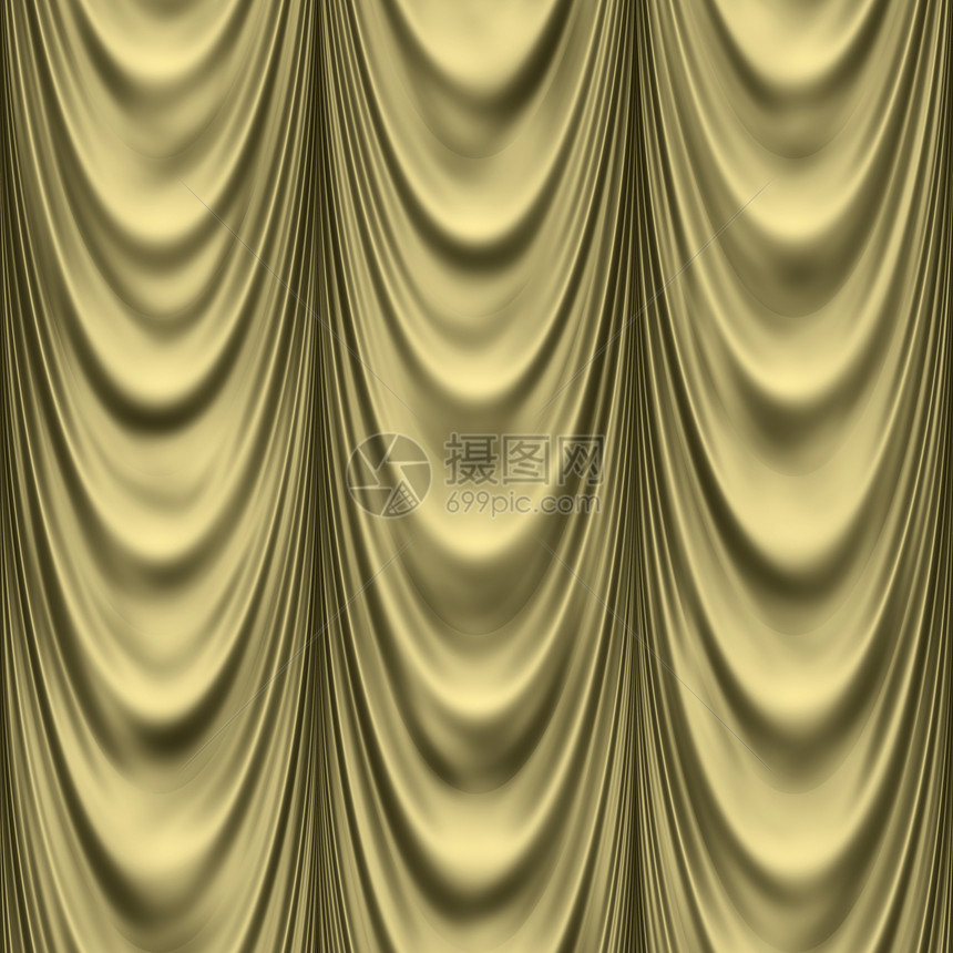 sl 金色窗帘图片
