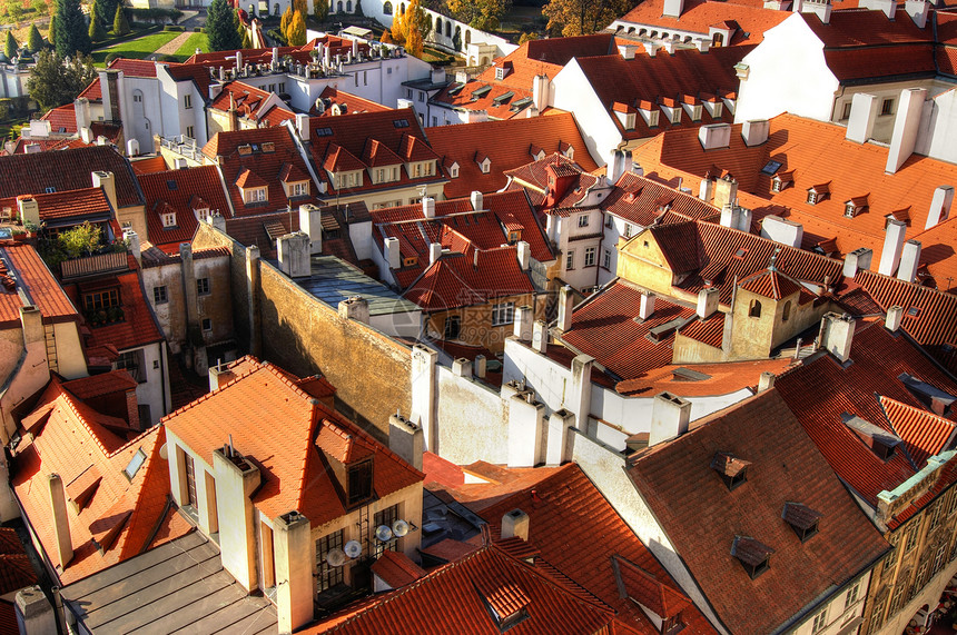 布拉格旅游建筑物历史历史性城市旅行天际景观小城建筑图片