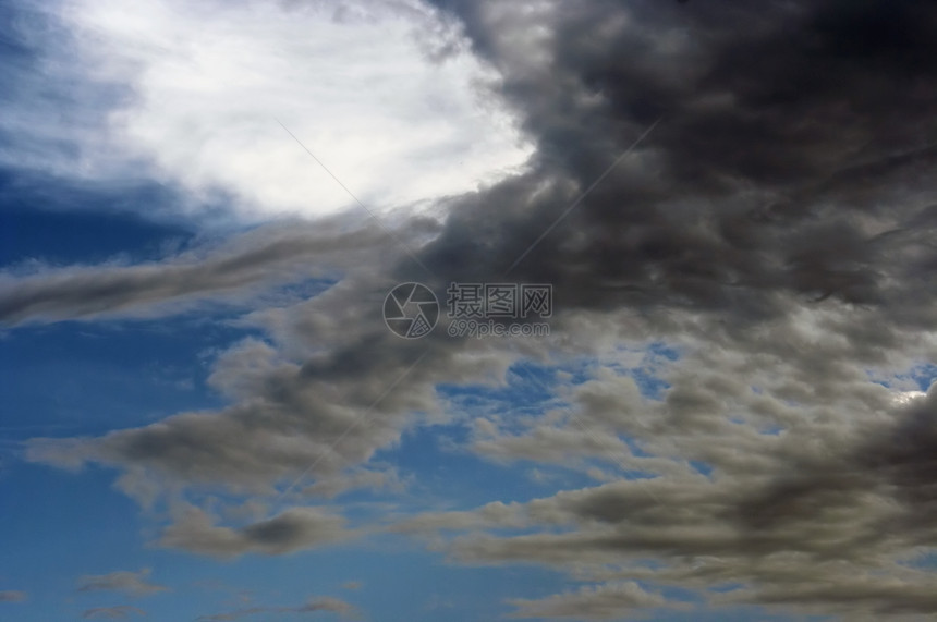 下雨前的天空风暴雨云灰色地区多云苍穹景观图片