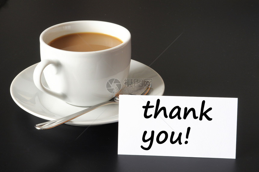 感谢你们 谢谢大家问候语杯子咖啡展示笔记钦佩动机卡片咖啡店图片