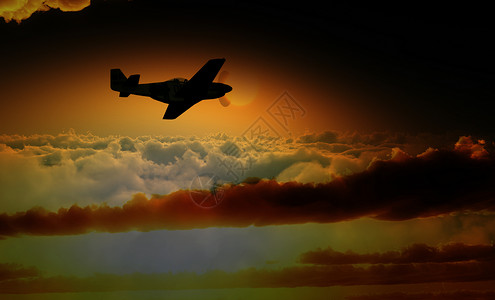 云层的平面机器空气车辆多云翅膀天空假期气氛天气速度背景图片