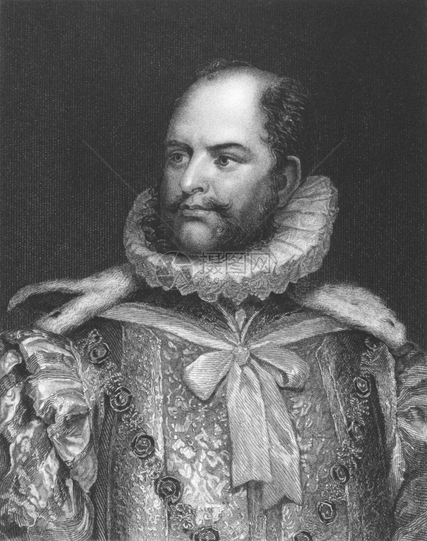 奥古斯图斯弗雷德里克亲王 苏塞克斯公爵历史性男性皇家雕刻胡子古董男人英语版税图片