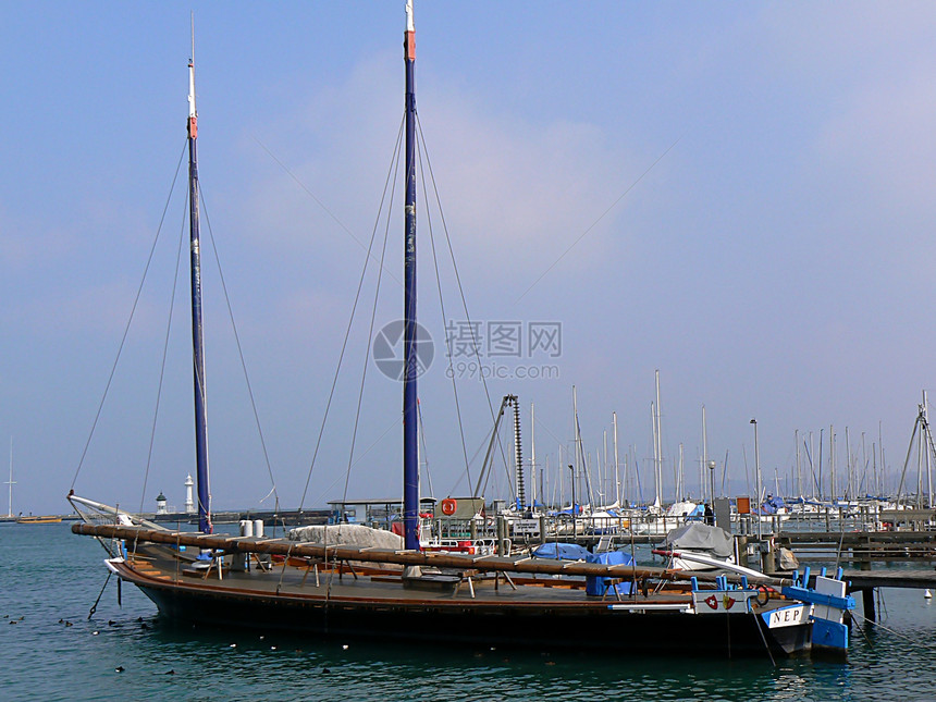 渔船旅行季节生态码头帆船海王星海洋天空图片